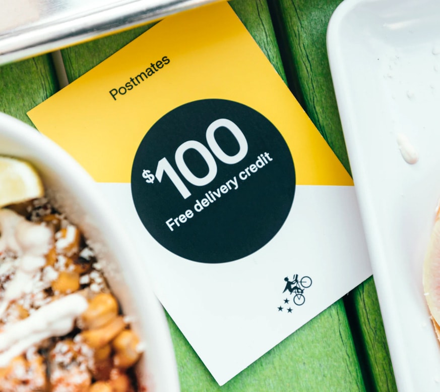 Postmates promo code new cheap user $100